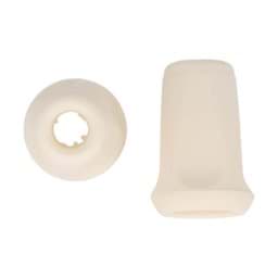 Zeige Details für Kordelende - für Schnüre bis 4mm Dicke - creme - 10 Stück Bild von Kordelende - für Schnüre bis 4mm Dicke - creme - 10 Stück