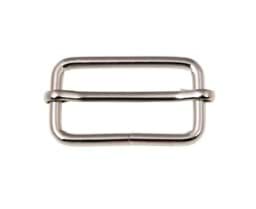 Zeige Details für Regulator / Schieber aus Stahl, für 20mm Gurtband, 10 Stück Bild von Regulator / Schieber aus Stahl, für 20mm Gurtband, 10 Stück