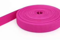 Zeige Details für 10m PP Gurtband - 20mm breit - 1,8mm stark - pink (UV) Bild von 10m PP Gurtband - 20mm breit - 1,8mm stark - pink (UV)