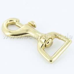 Zeige Details für Bolzenkarabiner 56x15mm aus Messing, für 15mm breites Gurtband - 10 Stück Bild von Bolzenkarabiner 56x15mm aus Messing, für 15mm breites Gurtband - 10 Stück