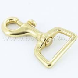Zeige Details für Bolzenkarabiner 6,2cm lang - Messing - 26mm Durchlass - 10 Stück Bild von Bolzenkarabiner 6,2cm lang - Messing - 26mm Durchlass - 10 Stück
