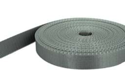 Zeige Details für 50m PP Gurtband - 25mm breit - 2mm stark - anthrazit (UV) Bild von 50m PP Gurtband - 25mm breit - 2mm stark - anthrazit (UV)