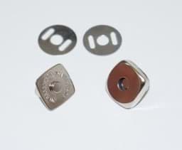 Zeige Details für Magnetverschluss / Magnetknopf 15mm - eckig - 10 Stück Bild von Magnetverschluss / Magnetknopf 15mm - eckig - 10 Stück
