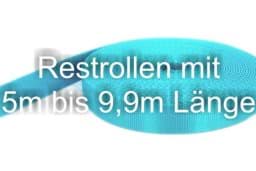 Zeige Details für Restpostenbox 25mm breites PP-Gurtband 2mm stark, 25m - türkis (UV) Bild von Restpostenbox 25mm breites PP-Gurtband 2mm stark, 25m - türkis (UV)
