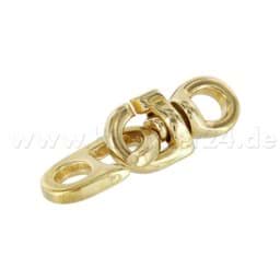 Zeige Details für Brummelhaken / Flaggenwirbel aus Messing - 58mm lang - 1 Stück Bild von Brummelhaken / Flaggenwirbel aus Messing - 58mm lang - 1 Stück