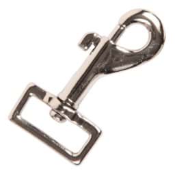 Zeige Details für Bolzenkarabiner 8cm aus Zinkdruckguss, vernickelt, für 25mm Gurtband - 50 Stück Bild von Bolzenkarabiner 8cm aus Zinkdruckguss, vernickelt, für 25mm Gurtband - 50 Stück