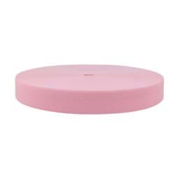 Zeige Details für 25mm breites Gummiband aus Polyester - 25m Rolle - rosa Bild von 25mm breites Gummiband aus Polyester - 25m Rolle - rosa