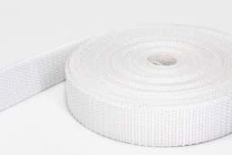 Zeige Details für 10m PP Gurtband - 20mm breit - 1,2mm stark - weiß (UV) Bild von 10m PP Gurtband - 20mm breit - 1,2mm stark - weiß (UV)