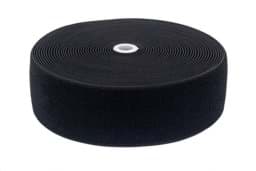 Zeige Details für Elastisches Flauschband - 47mm breit - Schwarz - 18m Rolle Bild von Elastisches Flauschband - 47mm breit - Schwarz - 18m Rolle