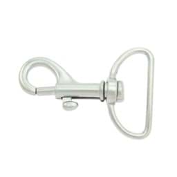Zeige Details für Bolzenkarabiner klein, verchromt - 4,5cm lang - 25mm Durchlass - 1 Stück Bild von Bolzenkarabiner klein, verchromt - 4,5cm lang - 25mm Durchlass - 1 Stück