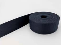 Zeige Details für 50m Gürtelband / Taschenband - 40mm breit - Fischgrät nachtblau uni 206 Bild von 50m Gürtelband / Taschenband - 40mm breit - Fischgrät nachtblau uni 206