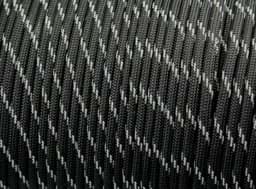 Zeige Details für Paracord 550 Typ III - Schwarz mit Reflektor - 10 Meter Bild von Paracord 550 Typ III - Schwarz mit Reflektor - 10 Meter