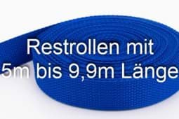 Zeige Details für Restpostenbox 25mm breites PP - Gurtband 1,2mm stark, 25m - königsblau (UV) Bild von Restpostenbox 25mm breites PP - Gurtband 1,2mm stark, 25m - königsblau (UV)