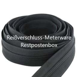 Zeige Details für Restpostenbox 5mm Endlosreißverschluss - schwarz - 25m Bild von Restpostenbox 5mm Endlosreißverschluss - schwarz - 25m