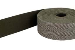 Zeige Details für 17m Restpostenbox Gürtelband / Taschenband - 40mm breit - Fischgrät oliv 258 Bild von 17m Restpostenbox Gürtelband / Taschenband - 40mm breit - Fischgrät oliv 258