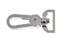 Zeige Details für Karabinerhaken mit 20mm Durchlass- 5,3cm lang - vernickelt - 1 Stück Bild von Karabinerhaken mit 20mm Durchlass- 5,3cm lang - vernickelt - 1 Stück