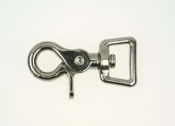 Zeige Details für Scherenkarabiner für 20mm Gurtband- 6,1cm lang - vernickelt - 1 Stück Bild von Scherenkarabiner für 20mm Gurtband- 6,1cm lang - vernickelt - 1 Stück