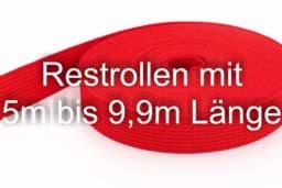 Zeige Details für Restpostenbox 25mm breites PP-Gurtband 1,8mm stark, 25m - rot (UV) Bild von Restpostenbox 25mm breites PP-Gurtband 1,8mm stark, 25m - rot (UV)
