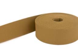 Zeige Details für 5m Gürtelband / Taschenband - 40mm breit - Farbe: ocker dunkel Bild von 5m Gürtelband / Taschenband - 40mm breit - Farbe: ocker dunkel