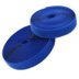 Bild von 4m Klettband (Flausch & Haken), 30mm breit, Farbe: blau - zum Aufnähen