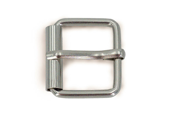 Bild von Rollschnalle aus Rundstahl, für 25mm breites Gurtband
