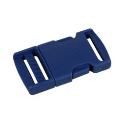 Bild von Steckschließer aus Kunststoff, Farbe: blau, für 30mm Gurtband