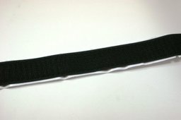 Bild von 25m selbstklebendes Hakenband, 20mm breit, Farbe: schwarz