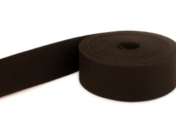 Bild von 4m Gürtelband / Taschenband - 40mm breit - Farbe: dunkelbraun