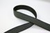 Bild von 1m gummiertes PP-Gurtband / Gurtband gummiert - 25mm breit - schwarz