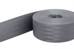 Bild von 5m Sicherheitsgurtband dunkelgrau aus Polyamid - 48mm breit - bis 2t belastbar