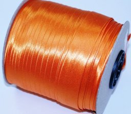 Bild von Einfassband aus Polyester, 20mm breit, Farbe: orange - 10m