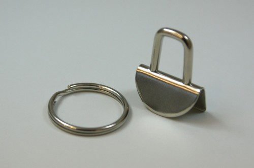 Bild von Rohlinge / Klemmschließe für Schlüsselanhänger, für 20mm breites Gurtband - 1 Stück