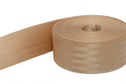 Bild von 1m Sicherheitsgurtband beige aus Polyamid, 48mm breit, bis 2t belastbar
