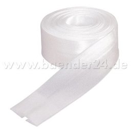 Bild von 20m Einfassband aus Polyester, 16mm breit, Farbe: weiß