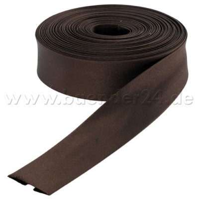 Bild von 10m Einfassband aus Polyester, 16mm breit, Farbe: dunkelbraun