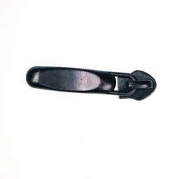 Bild von Zipper - Anthrazitfarben / schmale Form - für 5mm Reißverschlüsse - 10 Stück