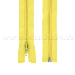 Bild von Reißverschluss teilbar - 40cm lang - Farbe: gelb - 10 Stueck