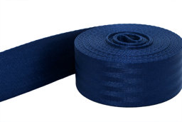 Bild von 1m Sicherheitsgurtband marineblau aus Polyamid, 48mm breit, bis 2t belastbar