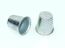 Bild von Fingerhut aus Metall - Innendurchmesser 16mm - 2 Stück