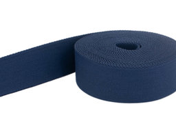 Bild von 50m Gürtelband / Taschenband - 30mm breit - Farbe: dunkelblau