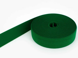 Bild von 50m Rolle Gummiband - Farbe: grün - 25mm breit