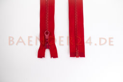 Bild von Jacken Reißverschluss teilbar - 50cm lang - Rot - 1 Stück