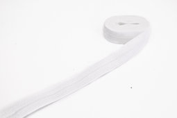 Bild von 3m Elastisches Schrägband - Polyamid - 20mm breit - weiß