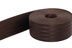 Bild von 1m Sicherheitsgurtband dunkelbraun aus Polyamid, 38mm breit, bis 1,5t belastbar