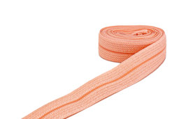 Bild von 3m Elastisches Schrägband - Polyamid - 20mm breit - lachsfarben