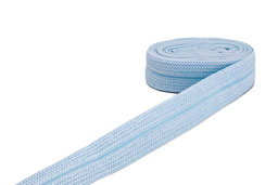 Bild von 3m Elastisches Schrägband - Polyamid - 20mm breit - babyblau