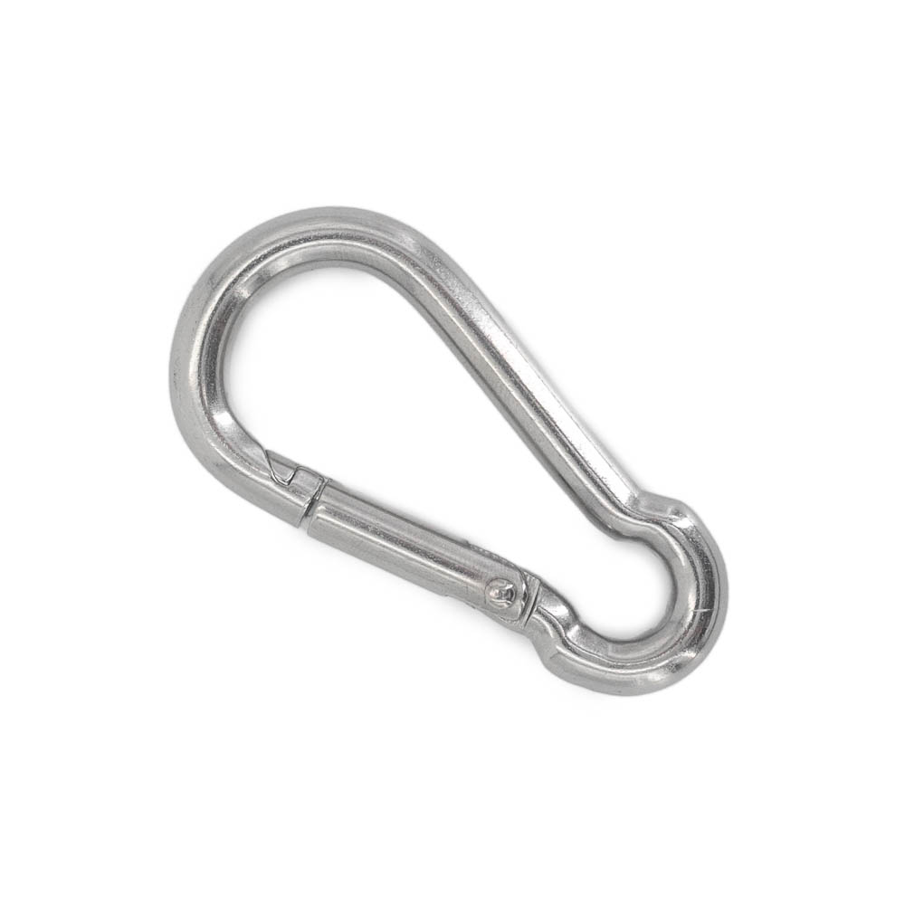 Bild von Feuerwehrkarabiner - 60 x 6mm - Edelstahl - 1 Stück