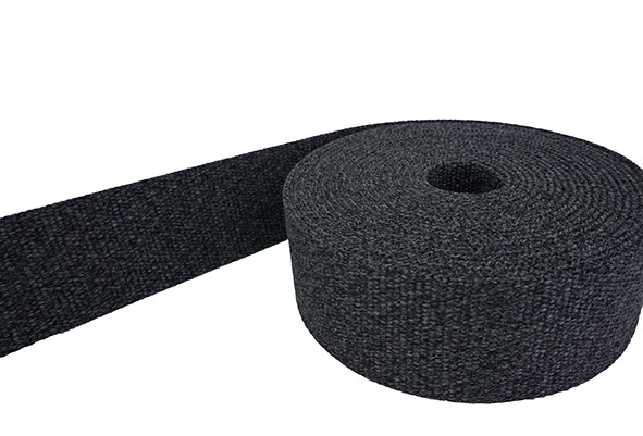 Bild von 5m Gürtelband / Taschenband - 40mm breit - Anthrazit melange