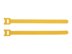 Bild von Kabelbinder Klettband - 20 x 1,2cm - Farbe: Gelb - 50 Stück