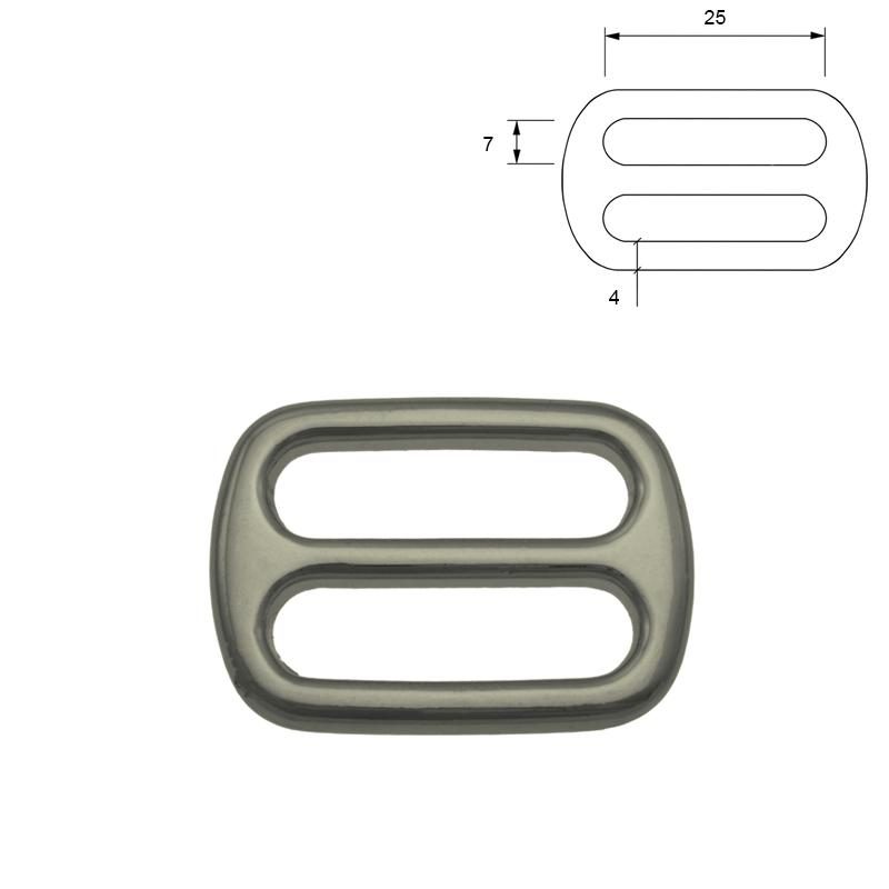 Bild von Regulator aus Zinkdruckguss - Graphit - 25mm - 7mm Durchlass - 10 Stück